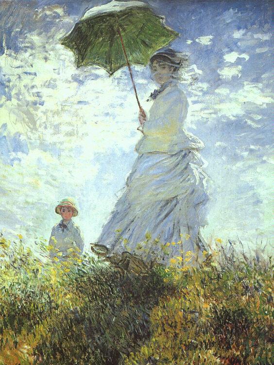 Claude Monet Woman with a Parasol China oil painting art
